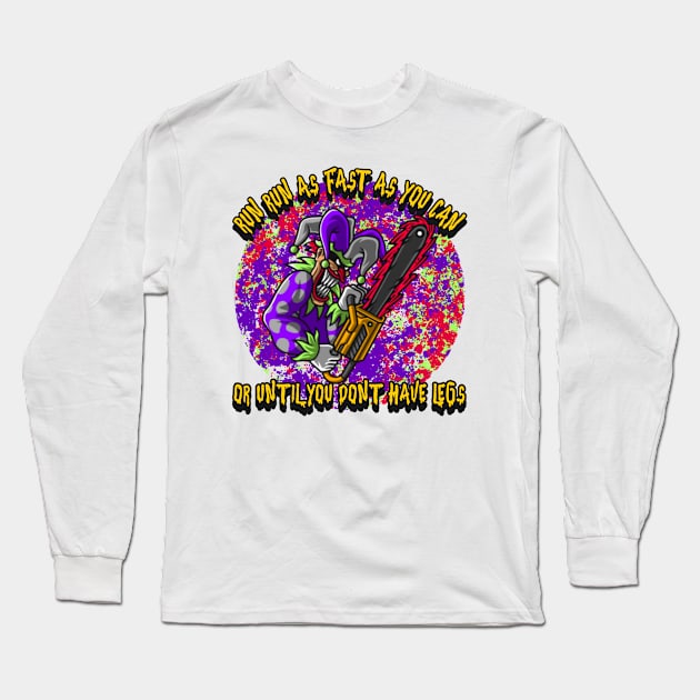 Run As Fast As You Can Long Sleeve T-Shirt by CTJFDesigns